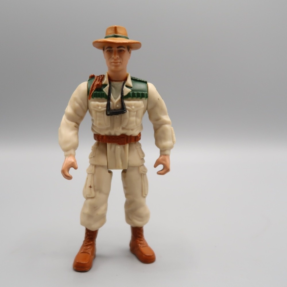 Jurassic Park The Lost World Eddie Carr 5" Action Figure Vintage 1997‎